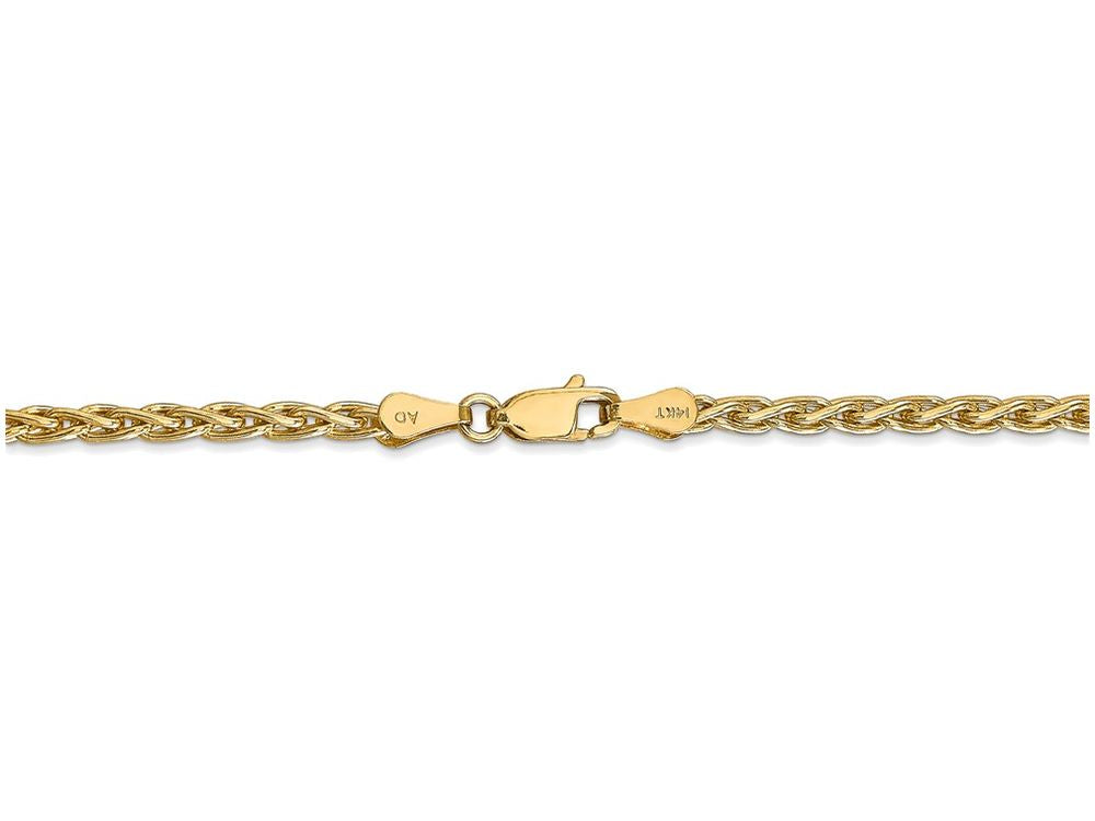 FJC Finejewelers 20 Inch 14k Yellow Gold 3mm Parisian Wheat Chain Necklace