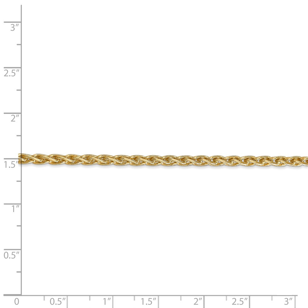 FJC Finejewelers 30 Inch 14k 3mm Parisian Wheat Chain Necklace