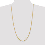 FJC Finejewelers 30 Inch 14k 3mm Parisian Wheat Chain Necklace