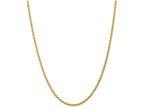 FJC Finejewelers 30 Inch 14k 3mm Parisian Wheat Chain Necklace