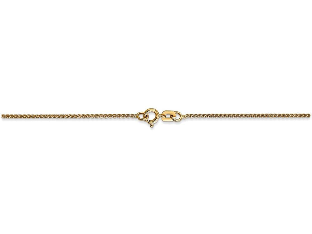 FJC Finejewelers 16 Inch 14k Yellow Gold 1.1mm Solid Polished Spiga Chain Necklace