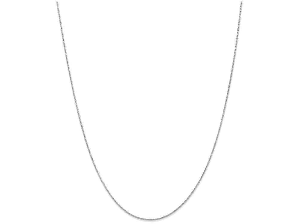 FJC Finejewelers 20 Inch 14k White Gold .90mm Parisian Wheat Chain Necklace