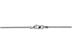 FJC Finejewelers 14 Inch 14k White Gold 1.2mm Parisian Wheat Chain Necklace