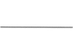 FJC Finejewelers 16 Inch 14k White Gold 1.2mm Parisian Wheat Chain Necklace