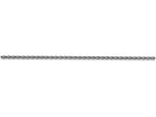 FJC Finejewelers 8 Inch 14k White Gold 1.5mm Parisian Wheat Chain Bracelet