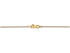 FJC Finejewelers 6 Inch 14k Yellow Gold .95mm Parisian Wheat Chain Bracelet