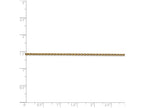 FJC Finejewelers 6 Inch 14k Yellow Gold 1.5mm Parisian Wheat Chain Bracelet