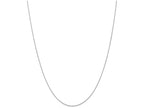 FJC Finejewelers 7 Inch 14k White Gold .85mm Round bright-cut Wheat Chain Bracelet