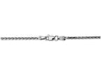 FJC Finejewelers 24 Inch 14k White Gold 1.9mm Round bright-cut Wheat Chain Necklace