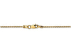 FJC Finejewelers 7 Inch 14k Yellow Gold 1.5mm bright-cut Wheat Chain Bracelet