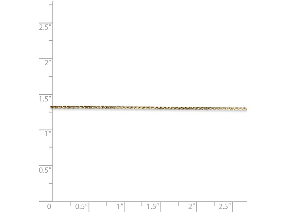 FJC Finejewelers 18 Inch 14k Yellow Gold .7mm Baby Parisian Wheat Chain Necklace