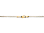 FJC Finejewelers 16 Inch 14k Yellow Gold 1.00mm Parisian Wheat Chain Necklace
