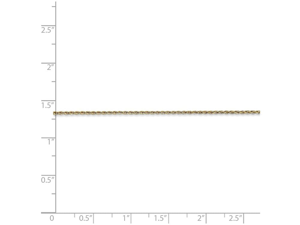 FJC Finejewelers 16 Inch 14k Yellow Gold 1.00mm Parisian Wheat Chain Necklace