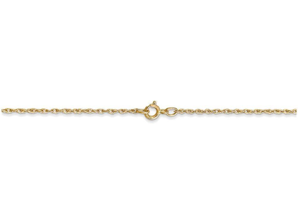 FJC Finejewelers 14 Inch 14k Yellow Gold .8mm Light Rope Chain Necklace