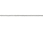 FJC Finejewelers 16 Inch 14k White Gold .8mm Baby Parisian Wheat Chain Necklace