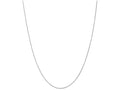 FJC Finejewelers 18 Inch 14k White Gold .8mm Baby Parisian Wheat Chain Necklace