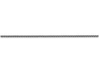 FJC Finejewelers 6 Inch 14k White Gold 1.25mm Solid Polished Spiga Chain Bracelet