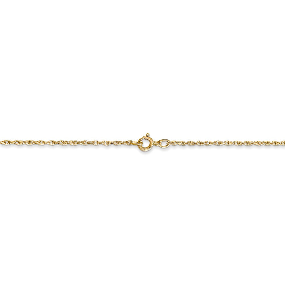 FJC Finejewelers 18 Inch 14k Yellow Gold .8mm Light-baby Rope Chain Necklace