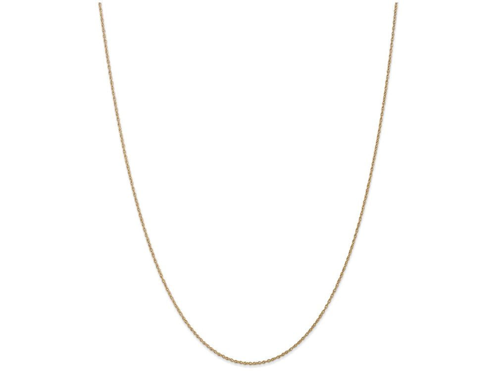FJC Finejewelers 18 Inch 14k Yellow Gold .8mm Light-baby Rope Chain Necklace
