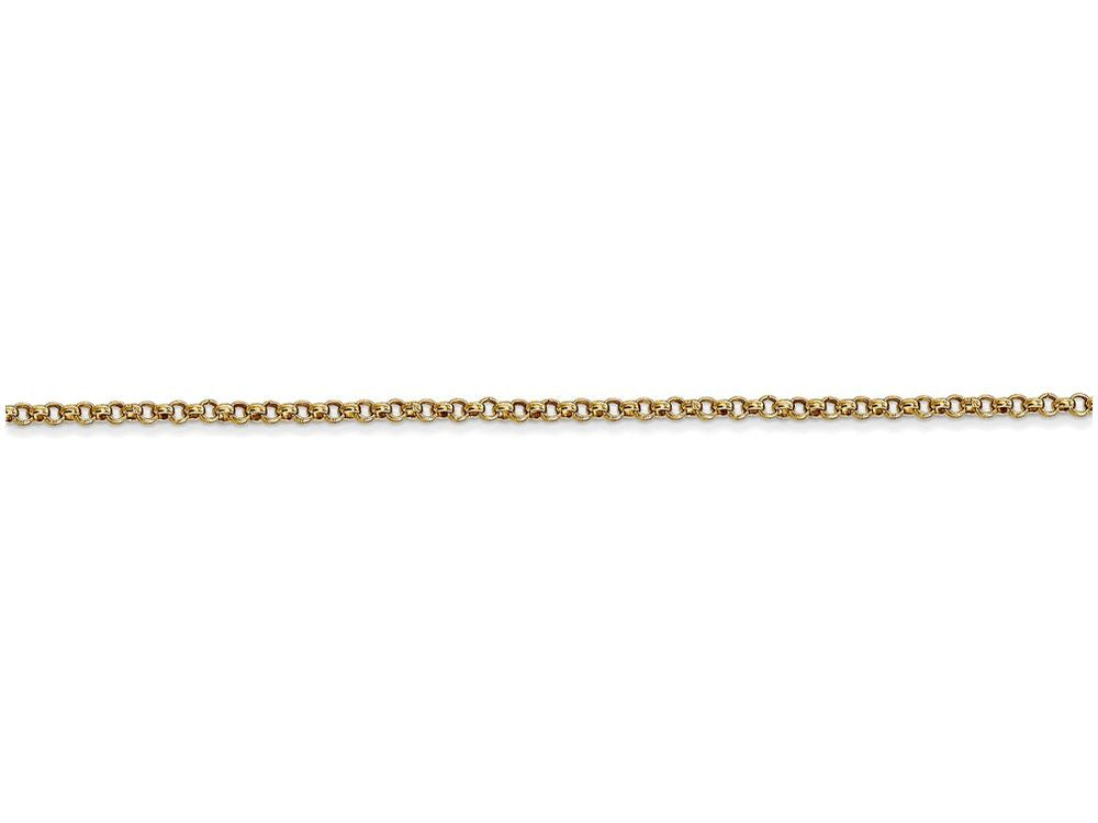 FJC Finejewelers 20 Inch 14k Yellow Gold 1.55mm Rolo Chain Necklace