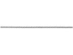 FJC Finejewelers 18 Inch 14k White Gold 1.15mm Rolo Chain Necklace