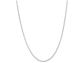 FJC Finejewelers 18 Inch 14k White Gold 1.15mm Rolo Chain Necklace