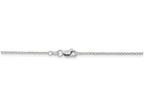 FJC Finejewelers 24 Inch 14k White Gold 1.15mm Rolo Chain Necklace