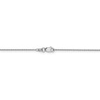 FJC Finejewelers 14k White Gold .90mm Bright Cut Cable Chain