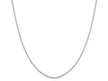 FJC Finejewelers 14k White Gold .90mm Bright Cut Cable Chain
