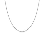 FJC Finejewelers 14k White Gold .90mm Bright Cut Cable Chain