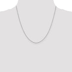 FJC Finejewelers 14k White Gold .90mm Bright Cut Cable Chain