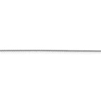 FJC Finejewelers 14k White Gold .90mm Bright Cut Cable Chain