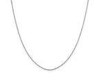 FJC Finejewelers 14k White Gold .90mm Bright Cut Cable Chain