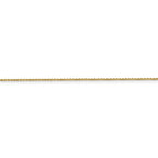 FJC Finejewelers 14 kt Yellow Gold .90mm Bright Cut Cable Chain