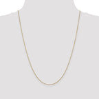 FJC Finejewelers 14 kt Yellow Gold .90mm Bright Cut Cable Chain