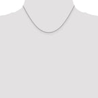 FJC Finejewelers 14k White Gold 1.40mm Solid Polished Cable Chain