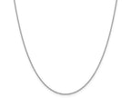 FJC Finejewelers 14k White Gold 1.40mm Solid Polished Cable Chain