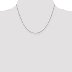 FJC Finejewelers 14k White Gold 1.40mm Solid Polished Cable Chain