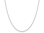 FJC Finejewelers 14k White Gold 1.40mm Solid Polished Cable Chain