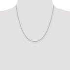 FJC Finejewelers 14k White Gold 1.40mm Solid Polished Cable Chain