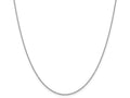 FJC Finejewelers 14k White Gold 1.40mm Solid Polished Cable Chain