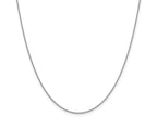 FJC Finejewelers 14k White Gold 1.40mm Solid Polished Cable Chain