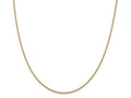 FJC Finejewelers 14 kt Yellow Gold 1.4mm Solid Polished Cable Chain