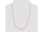 FJC Finejewelers 24 Inch 14k Yellow Gold .75mm Solid Polished Cable Chain Necklace