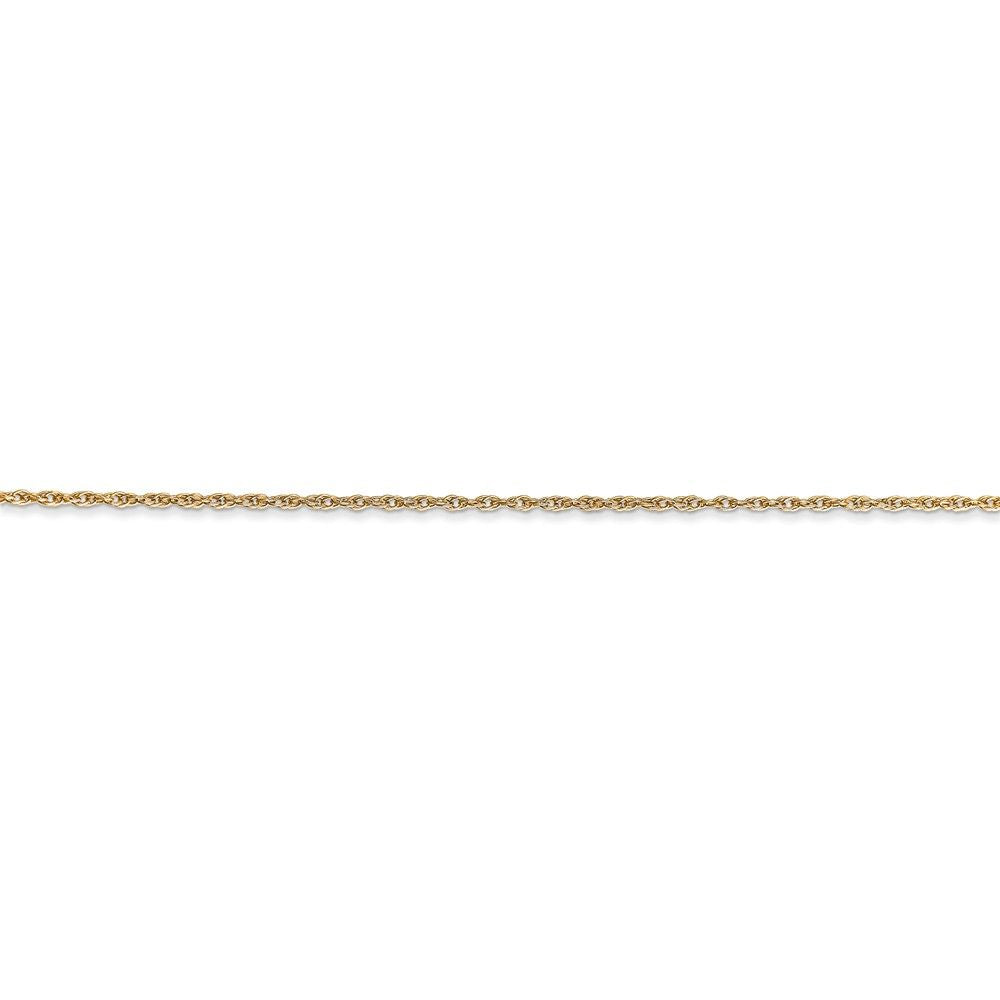 FJC Finejewelers 8 Inch 14k Yellow Gold .8mm Light-baby Rope Chain Bracelet