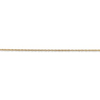 FJC Finejewelers 8 Inch 14k Yellow Gold .8mm Light-baby Rope Chain Bracelet