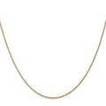 FJC Finejewelers 8 Inch 14k Yellow Gold .8mm Light-baby Rope Chain Bracelet