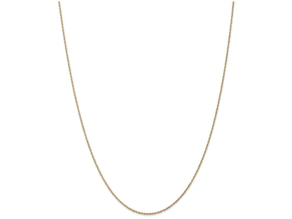 FJC Finejewelers 9 Inch 14k .8mm Light-baby Rope Chain Ankle Bracelet (Smaller Ankles)