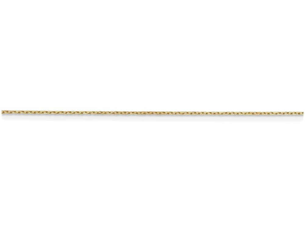 FJC Finejewelers 16 Inch 14k Yellow Gold .6mm bright-cut Cable Chain Necklace