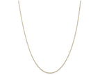 FJC Finejewelers 14 Inch 14k Yellow Gold  0.6mm bright-cut Cable Chain Necklace